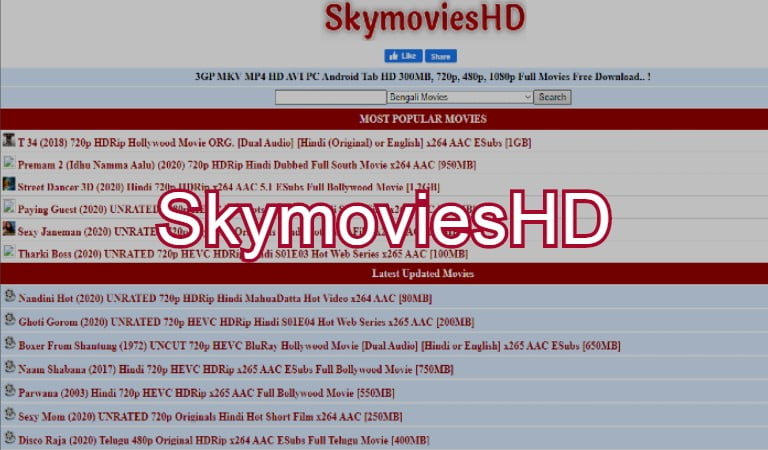 SkymoviesHD 2023 Latest Hollywood and Bollywood pictures Download Free skymovieshd.in